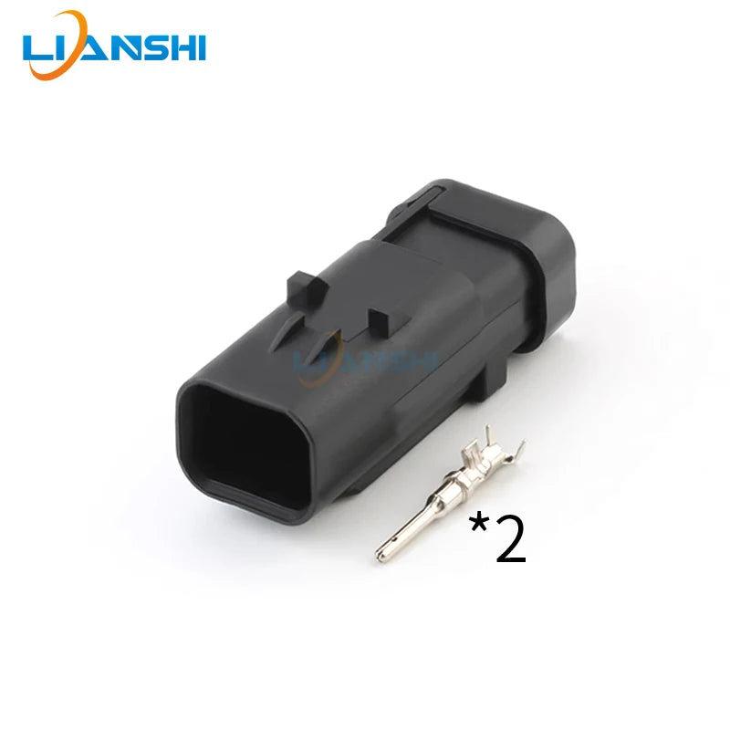 776534-1 776427-3 Suitable for excavator engine nozzle plug 2pin battery valve wiring harness connector fitting terminal