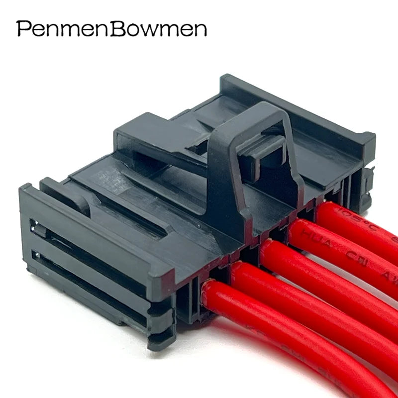 1 Set 5 Pin Car Box Heater Blower Motor Fan Resistor Housing Sheath Electrical Cable Connector Female Wire Harness Plug 95508692