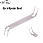 1Pc Lock Opener Tool Tension Wrench Repair Locksmith Pin Removal Hooks Professional Locksmith Removal Hooks Tool