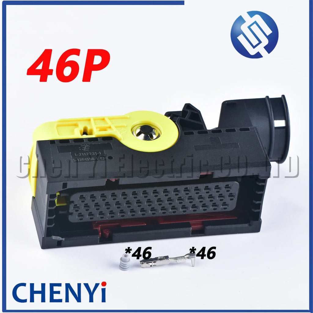 46 Pin Female Car truck waterproof Connector Plug 1-2112231-1 5-1394558-1 1394559-1 2112231-1 With Pins