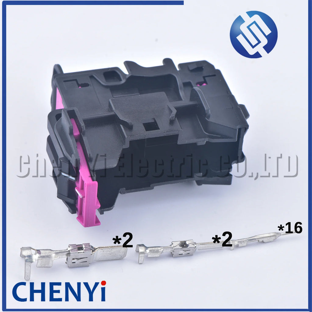 20 Pin/Way Male or Female Car Door Connector harness plug 8E0 972 702 8E0 972 701 With Pins 8E0972702 8E0972701