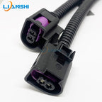 Suitable for Audi Q2, Q5, Q4 E-tron pure electric e-tron modification, dual-tone snail speaker, 1-inch 2-wire harness plug