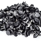 50 Pcs Car Bumper Retainer Clips Nylon Rivet Fastener Bumper Clip Retainer Screw Fender For Honda Door Trim Panel Retainer