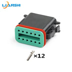 DT06-12SB/DT04-12PB Deutsch type waterproof connector 12p male and female plug harness connector with terminal