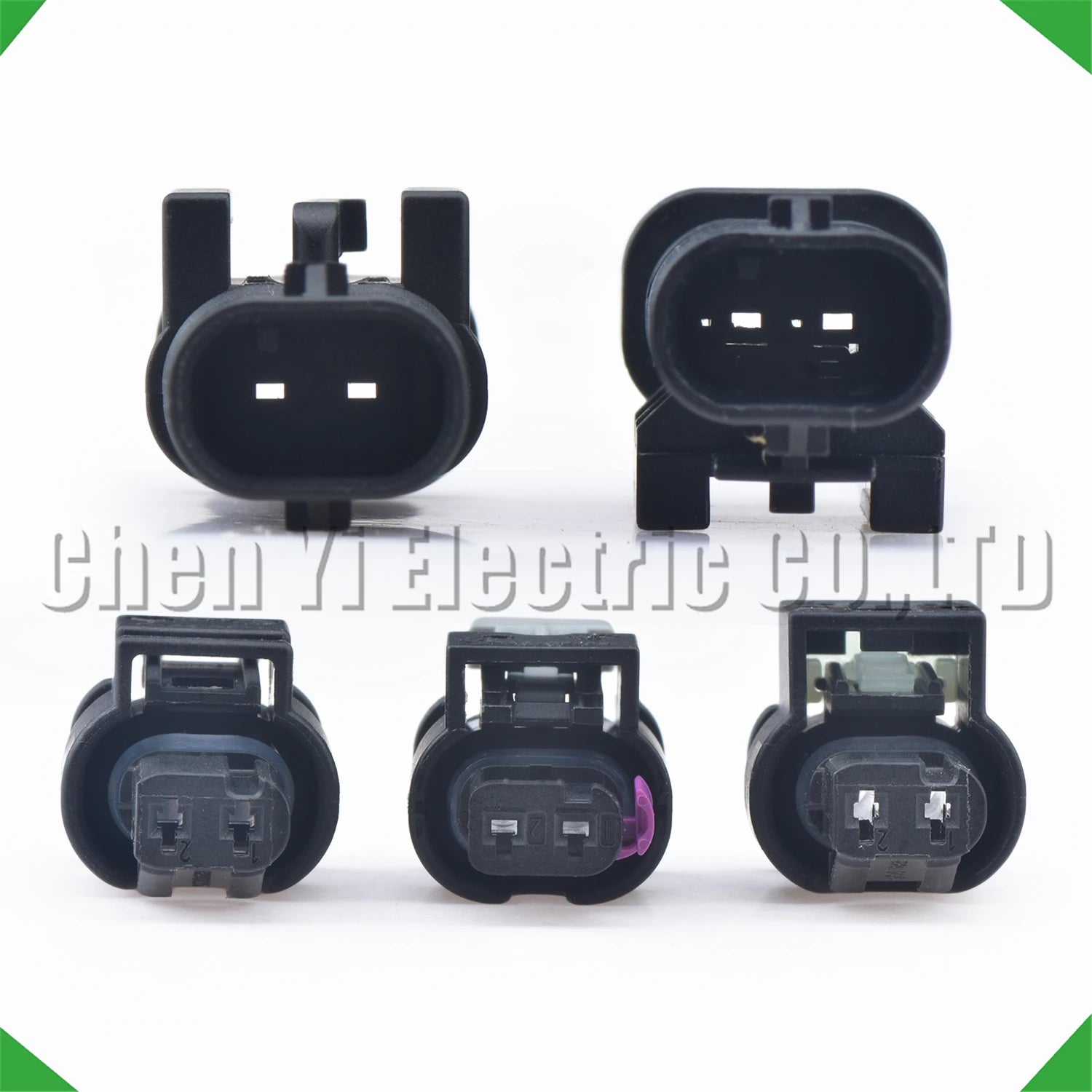 2-Pin Connector Connector Daytime running lights lights connector fuel injector