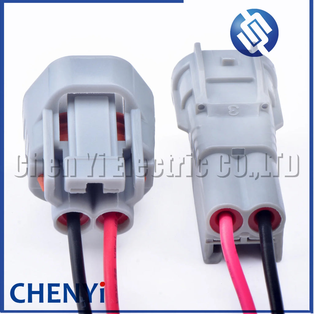 2 Pin Automotive waterproof Car fog light plug width indicator lamp connector 6189-0249 6189-0239 90980-11156 For Toyota 1JZ 2JZ