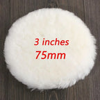 3 4 5 6 7 inch Wool Polishing Disc Car Waxing Polishing Buffing Car Paint Care Polisher Pads Auto Washing Accessories