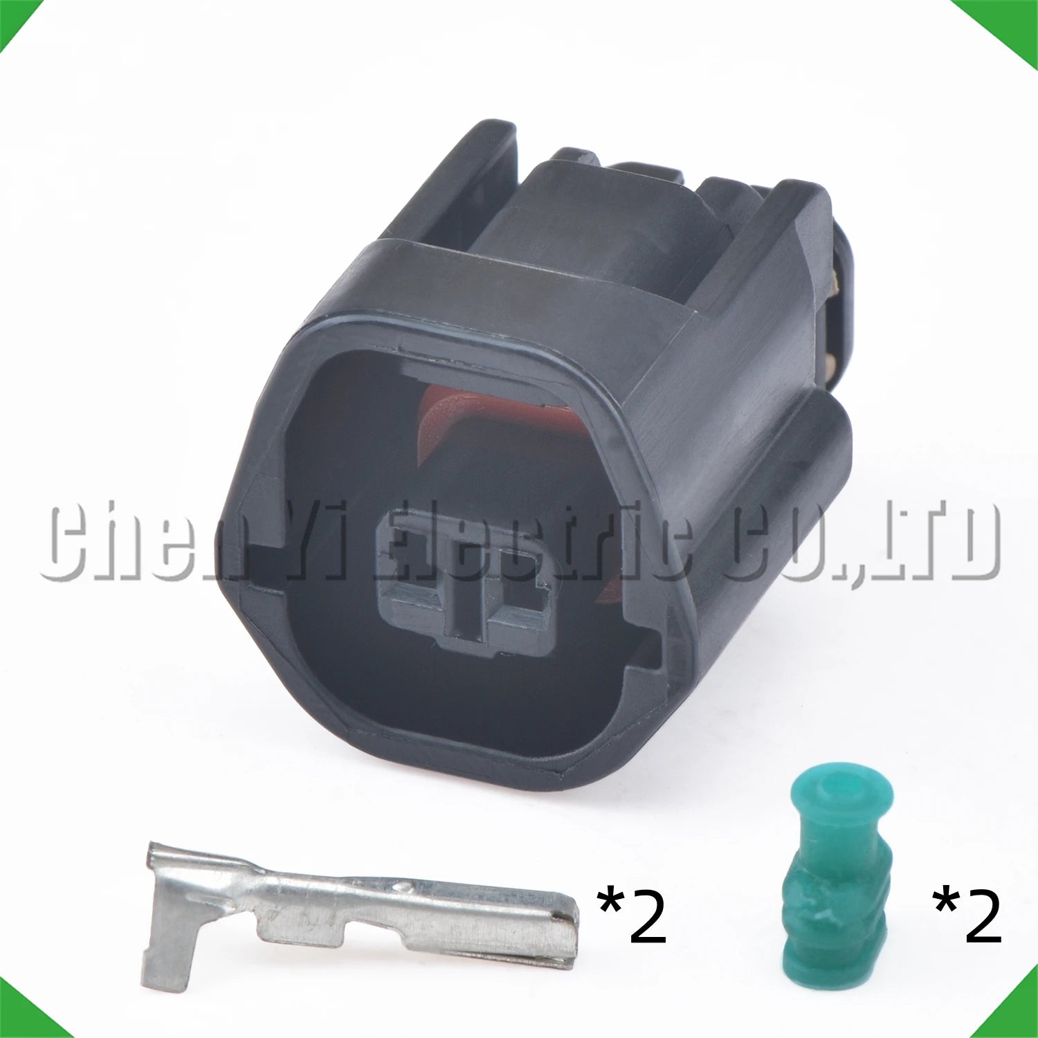 2 Pin automobile waterproof reversing radar probe sensor connector Wire harness plug 72...