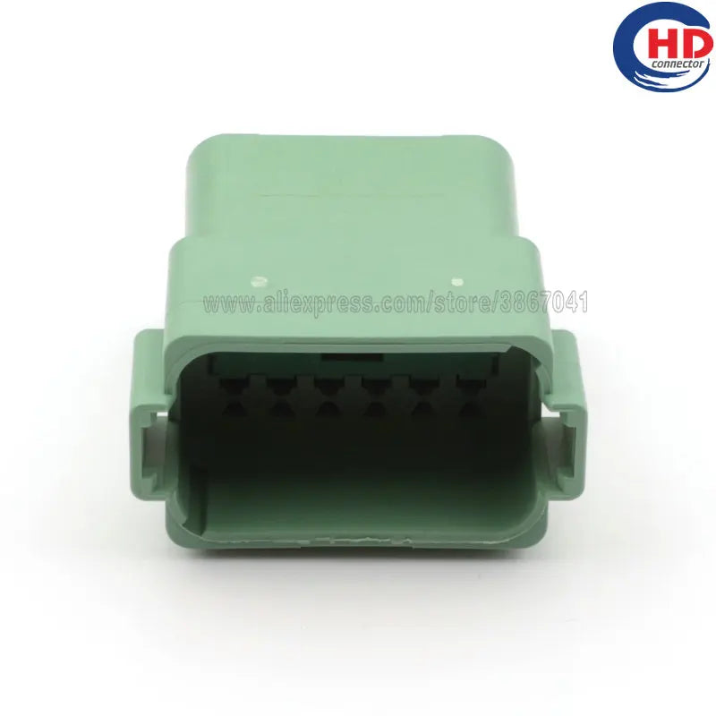 12pin auto waterproof electric plastic wire harness connector DT04-12PC