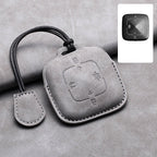 New Leather 4 Buttons Car Remote Key Case Cover for Zeekr 001 X 2021 2022 2023 for ZEEKR 001 009 Full Protector Fob Keychain