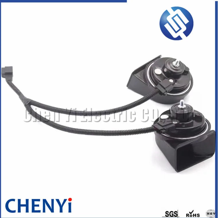 For Toyota Vios YARiS Camry Highlander Corolla High And Low Tone Horn Cable Snail Horn Plug One To Two wire harness modification
