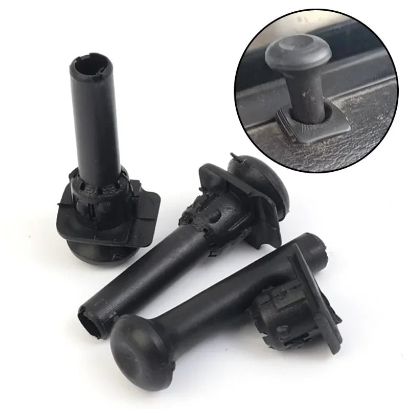 NEW 4pcs/Set Car Security Door Lock Knob Pins for Golf Mk2 Mk3 Scirocco Door Pull Pin 191837187 Protective Cover