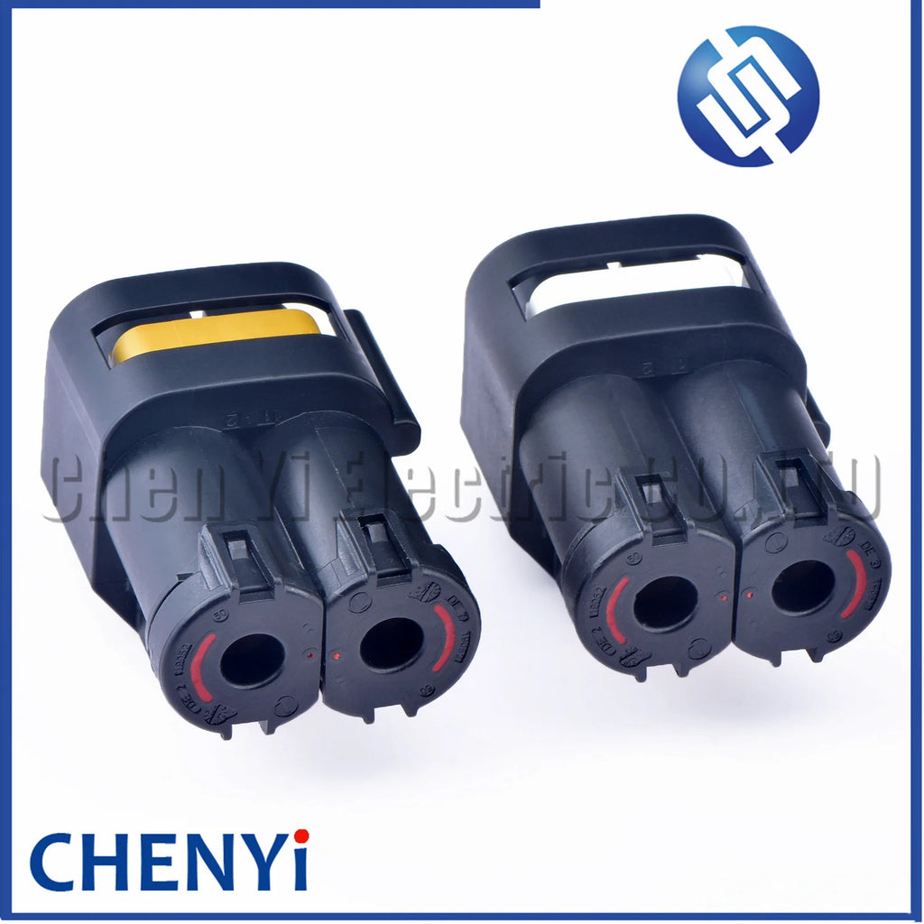 2 Pin Auto waterproof connector Car steering gear Wire harness Plug 2291383-1 2343342-1 2343342-2 2343344-2 2291389-1 2343344-1