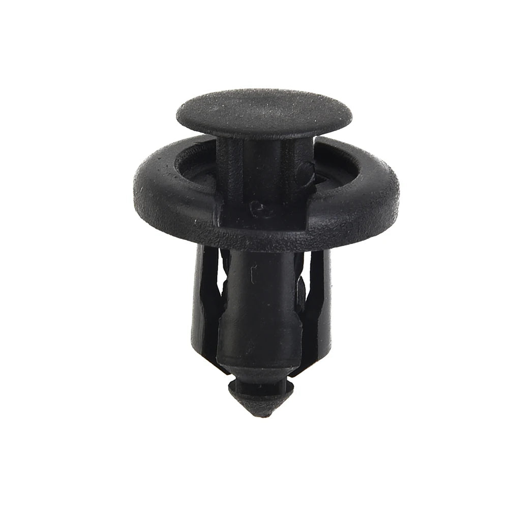 100Pcs Plastic Nylon Rivet Fastener Bumper Clip Retainer Screw Fender For Honda Car Front And Rear Bumper Fasteners