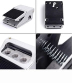 Lockable Pneumatic Foot Pedal Valve Switch, 2 Position 5 Way Air Control Valve FV320 FV420 4F210-08GL for Industrial Machinery