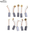 10pcs 5x5 x8mm Mini Drill Electric Grinder Replacement Carbon Brushes Spare Parts for Electric Motors Dremel Rotary Tools