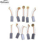 10pcs 5x5 x8mm Mini Drill Electric Grinder Replacement Carbon Brushes Spare Parts for Electric Motors Dremel Rotary Tools