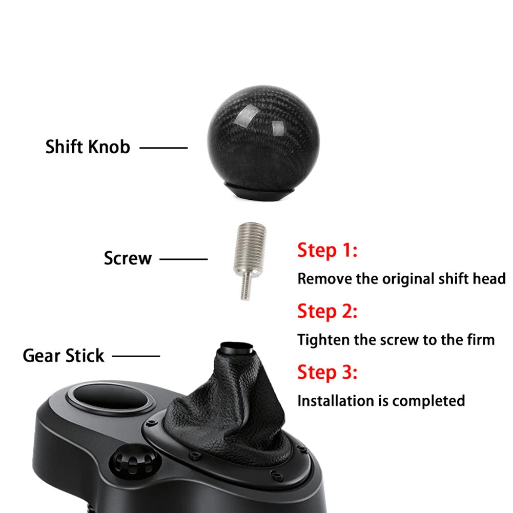 1PCS Gear  Shifter Adapter For Logitech G29 G923 Modification  Alloy Gear Shift Head Adapter  Modification Accessories