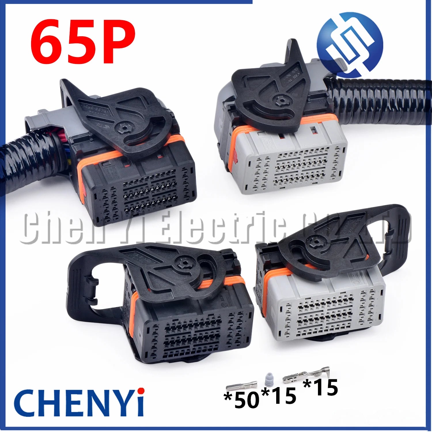 65 Pin Auto waterproof connector ECU Plug 2299989-1 2299990-1 2299990-2 1-2299992-1 2299994-2 2299987-3 1-2299987-2 For Geely