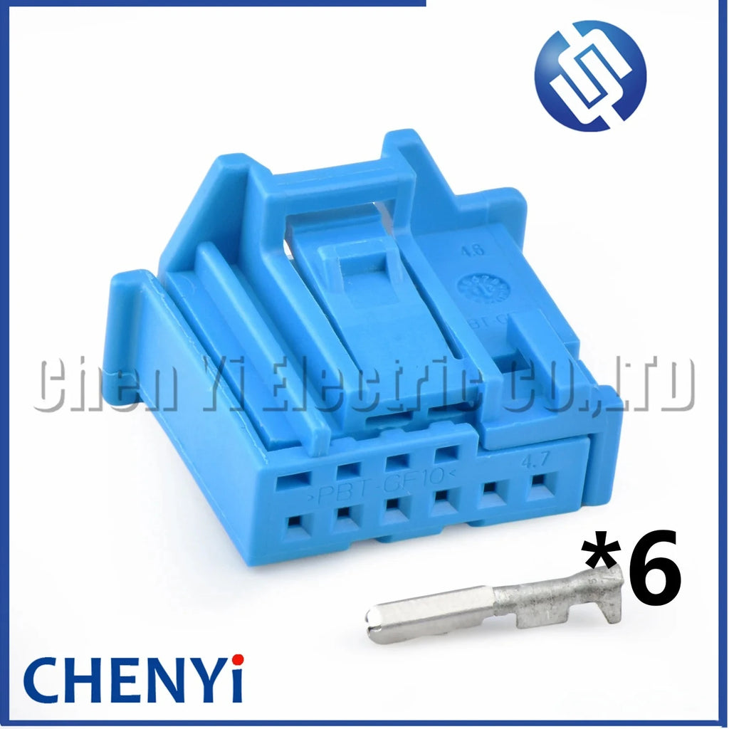 6 Pin Auto Sunroof Reading Light Rearview Mirror Switch Wire harness Plug 6Q0972706 1-969490-4 1-969489-4 6Q0972706A 1-969490-2