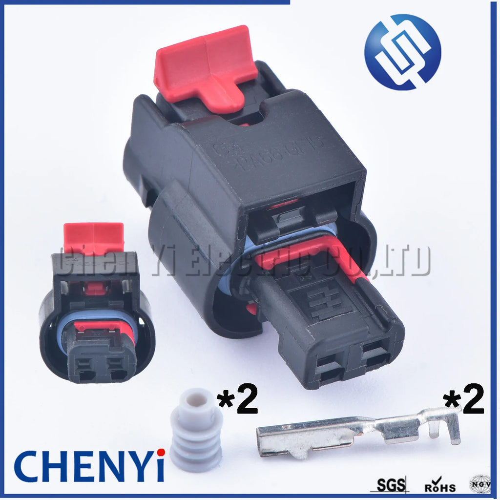 2 Pin Auto VVT Variable Valve Timing Solenoid Connector harness plug 4-1924067-1 1-1924067-4 0-2112986-1 For Ford C-Max WPT-1251