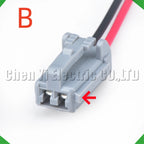2 Pin Auto Connectors Electric seat reading light horn Wire harness Plug 7283-1020 9098...
