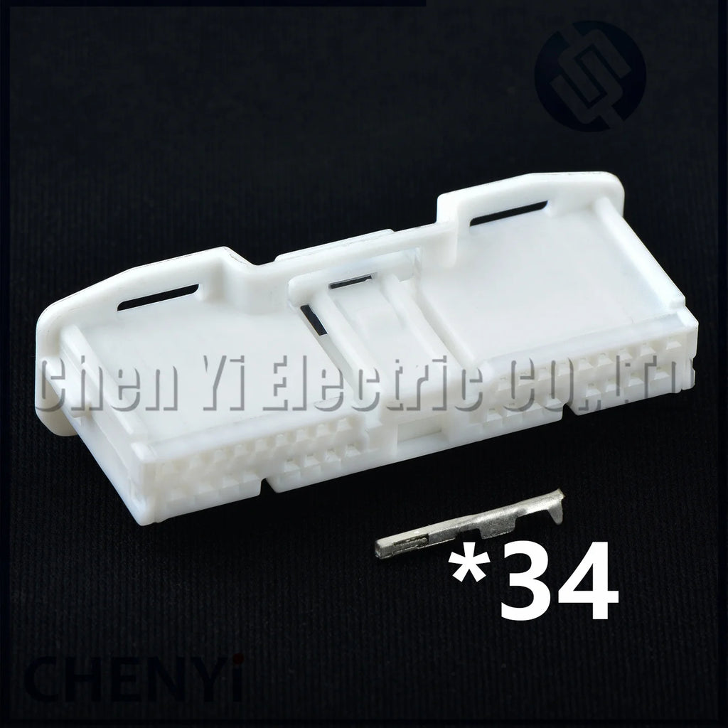 34 Pin Auto Instrument panel host connector DCM module ECU plug 90980-12E32 90980-12E35 6098-8852 6098-8854 For Toyota Lexus