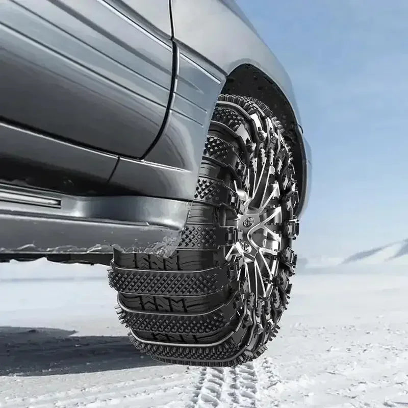 Snow Chain Widen Thicken Car Tire Crawler Type Plastic Anti-skid Chain Winter Wheel Tyre Anti-Slip Ties Emergency Tools Amagi