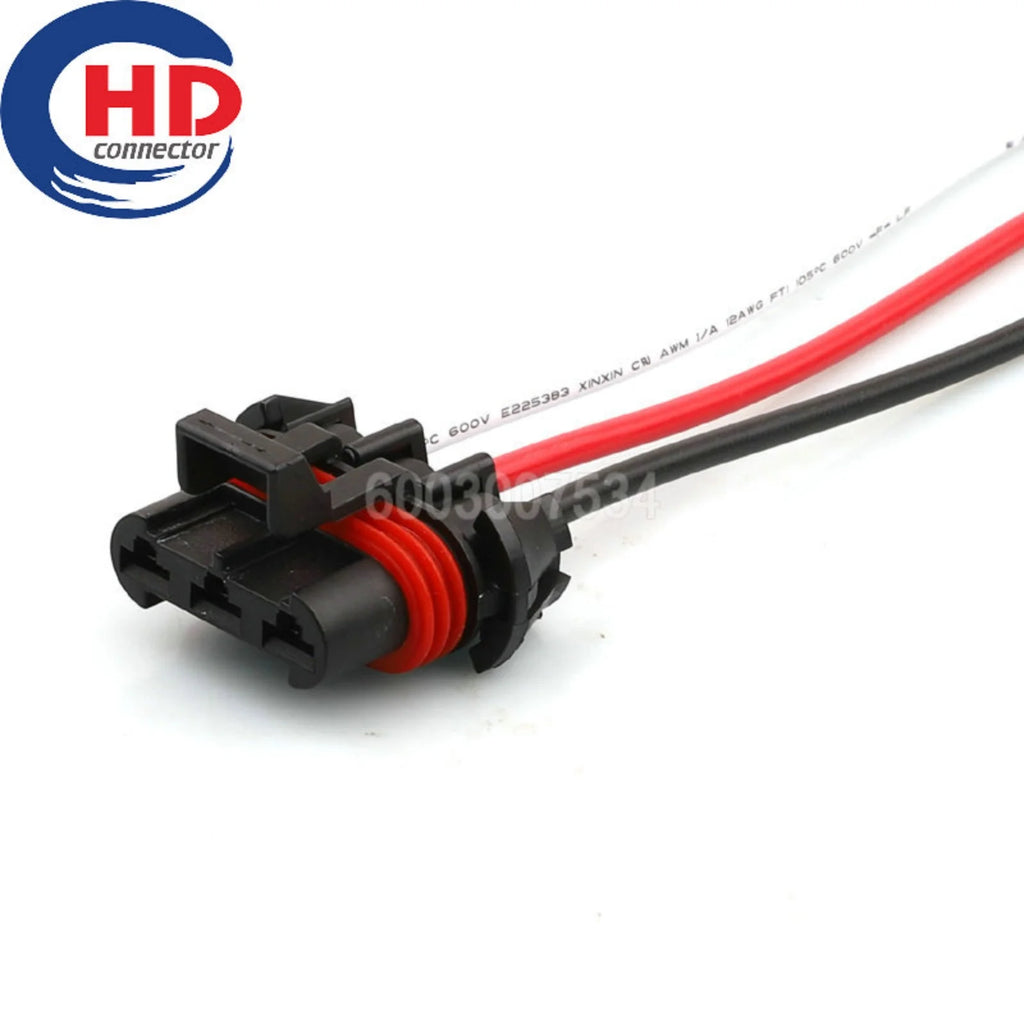 3 Pin Connector  Waterproof  Series   Male Female Connector Cable Plug Motorcycle Electrical Harnesses Wiring Harness 12124686