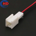 2 Pin 1.5mm Male Female Unsealed Car Reading Light Tailgate Plug Wiring Harness Electrical Cable Connectors For Honda 7187-8845