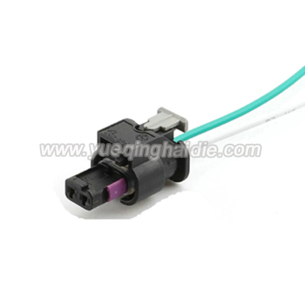 2PIN Auto Connector Waterproof 1.2mm Male Female Fuel Injector Connectors  For VW Audi 1-1703498-3 1-1718643-1 4F0973702