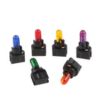 10Pcs T5.5 Led Bulb1.2W Car Interior Lights Dashboard Heating Indicator Wedge Auto Instrument Lamp air conditioning lamp 12V