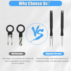 18 Pcs Car Cable Plug Removal Tool Pin Extractor Repair Remover Key Tools With Box Car Auto Cable Plug Remove Pin Puller