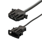 2 Pin Connector 6.3mm Series Male Female Connector Cable Plug Motorcycle Electrical Harnesses Wiring Harness 1J0972762 1J0972752