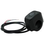 Motorcycle Modified Switch Waterproof Button with LED Light Headlight Horn Control ON OFF Buttton Handlebar Mount Accessories