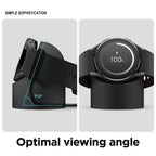 For Apple Watch Series 11 10 9 8 7 6 5 SE Ultra 3 2 1 Charger Dock Station Silicone Bracket Iwatch Cable Holder Charger Stand Am
