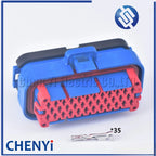 35 Pin Blue auto Waterproof Connector Sealed Ecu Board PCB Plug socket 776164-5 776231-5 776230-5  776163-5 1-776231-5