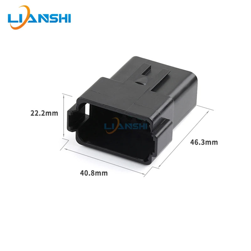 DT06-12SB/DT04-12PB Deutsch type waterproof connector 12p male and female plug harness connector with terminal