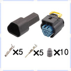 5 Pin Connector Waterproof 1.2mm Male Female Connector Automobile Wire Harness Sensor Cable Plug for GM Buick 1928405159