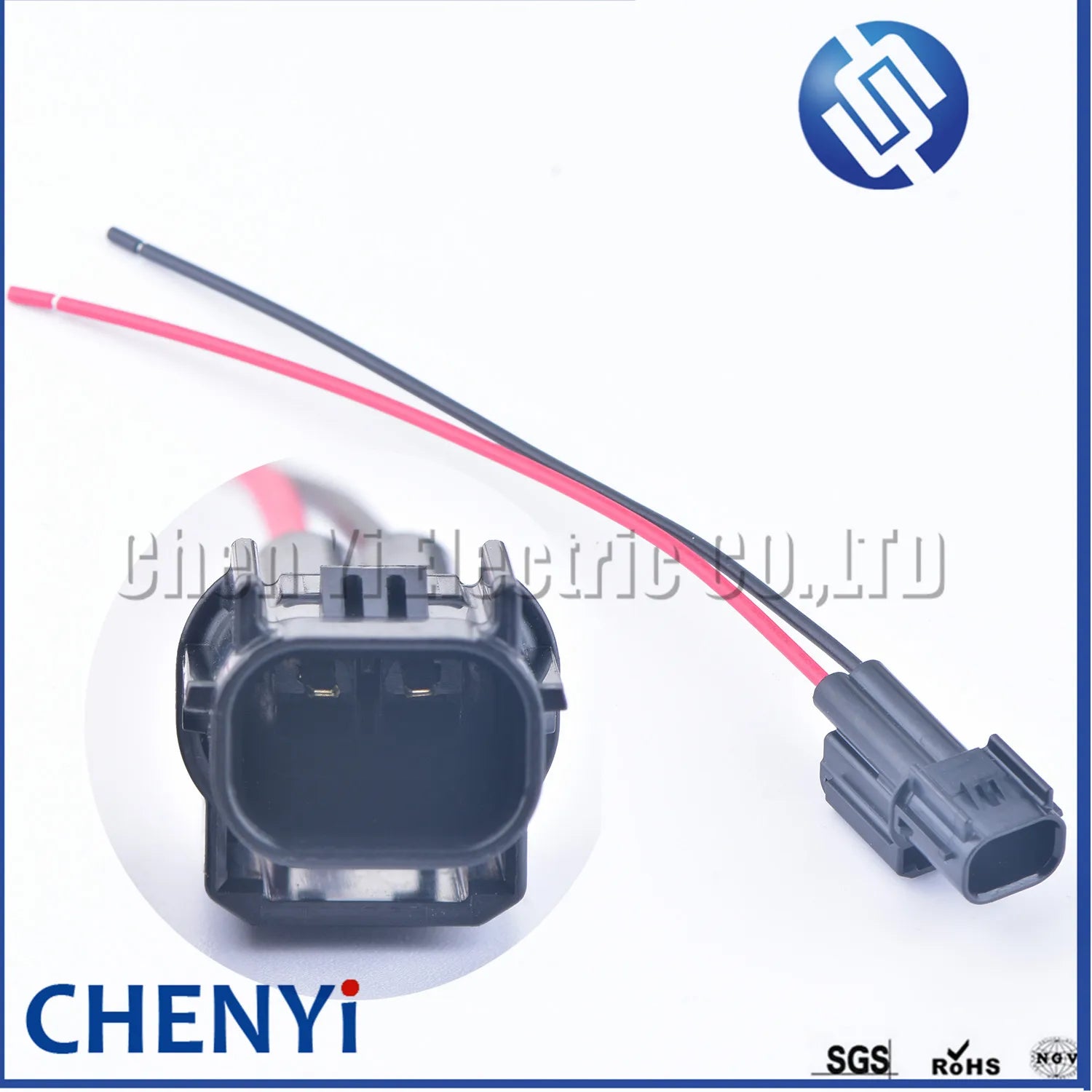 2 Pin auto waterproof connector LED Headlights Daytime Running Light Fog Light wiring harness plug 6189-7408 6181-6851 for Honda
