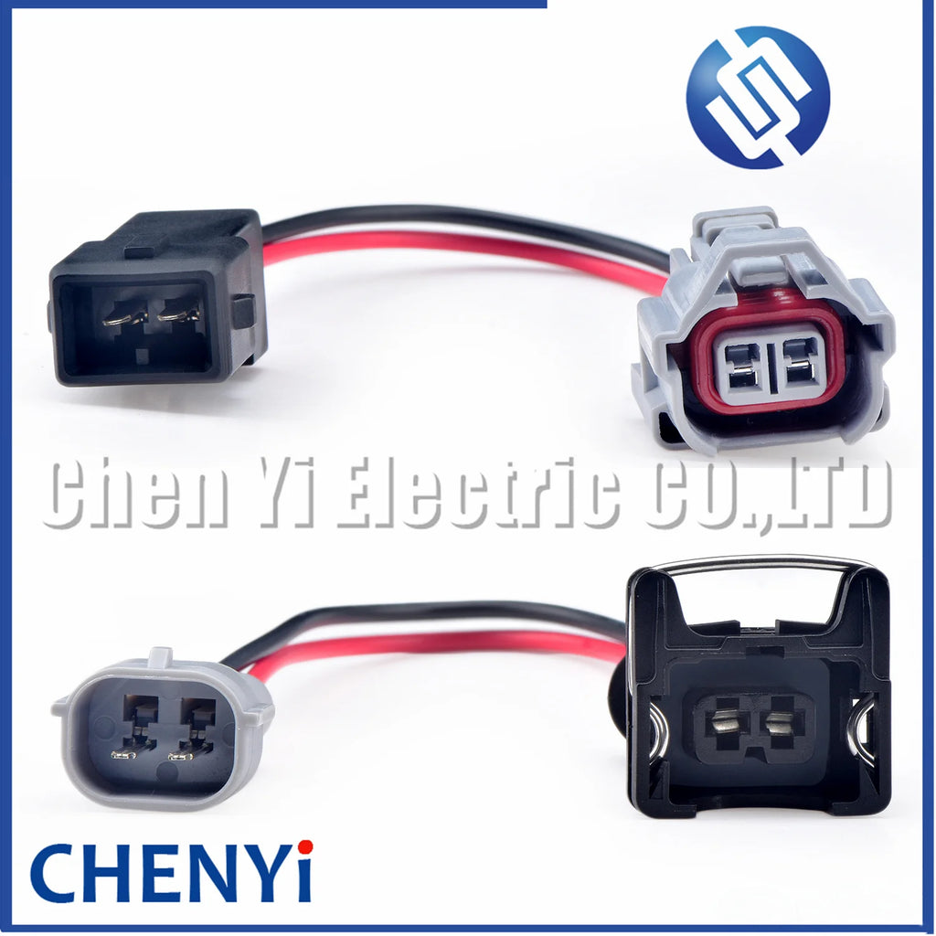 1 Pcs Fuel injector Adapters Harness Connector For Denso to EV1 Jetronic Male Female convert Wired Adapters Harness Wiring