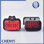 12 Pin male female Auto Waterproof Connector Camshaft Sensor Plug Engine Injector 776438-1 776437-1 For Carter Excavator