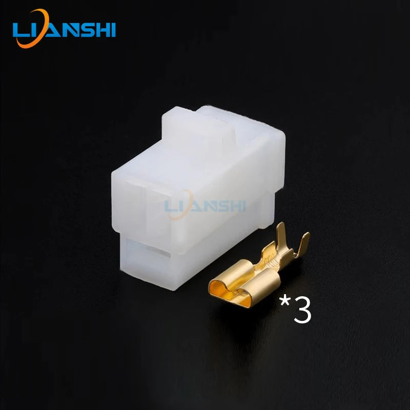 6120-2033 6110-4533 Suitable for automotive rectifier charger plug 3p harness connector with terminal