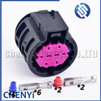 8 Pin Auto Headlamp connector 68292992AA DJ7081 For Jeep Cherokee Wrangler Compass Fiat Do Feiyue 500X Pendor Headlight Plug