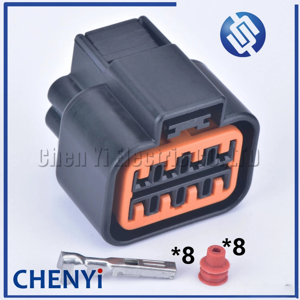 1 set 8 pin male or female Automotive Waterproof connector housing plug Headlight Socket PB625-08027 PB621-08020 For Hyundai Kia