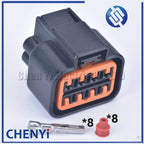 1 set 8 pin male or female Automotive Waterproof connector housing plug Headlight Socket PB625-08027 PB621-08020 For Hyundai Kia