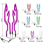 Multi-functional LED Motorcycle Helmet Light Strip Kit - 3-mode Night Riding Signal Decorative Accessory For Unisex Adults Amagi