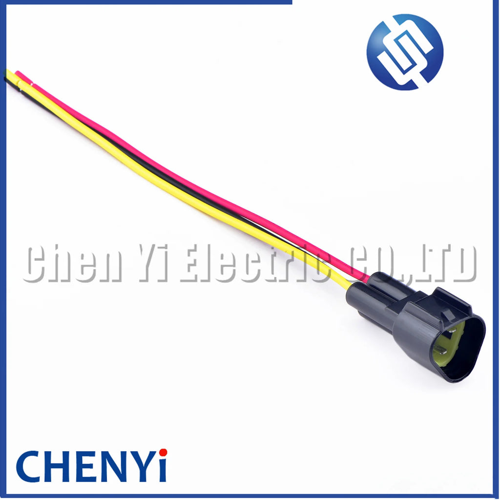 3 Pin 2.3mm Furukawa Black Auto Male or Female Car Waterproof Connector Wire Harness Switch plug FW-C-3M-B FW-C-3F-B