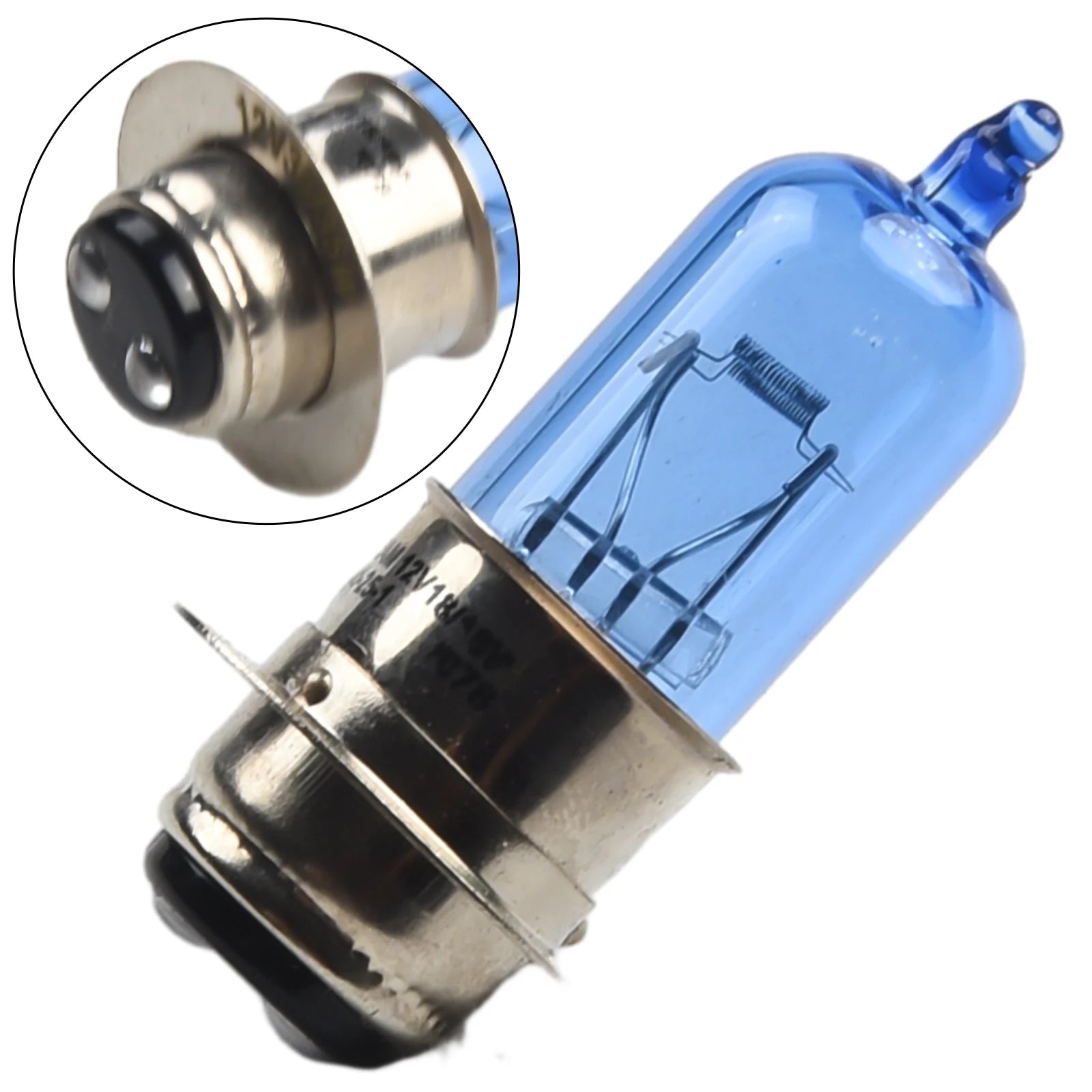 35W Motorcycle Headlight Halogen Bulb 12V Halogen Bulb 12V Super Bright H6 T19 P15D Motorcycle Headlight Bulbs Lamp