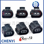 2 Pin auto Parking Brake Actuator connector solenoid valve plug 1J0973722 1J0973722A 6X0973722G 1717692-1 1717692-2